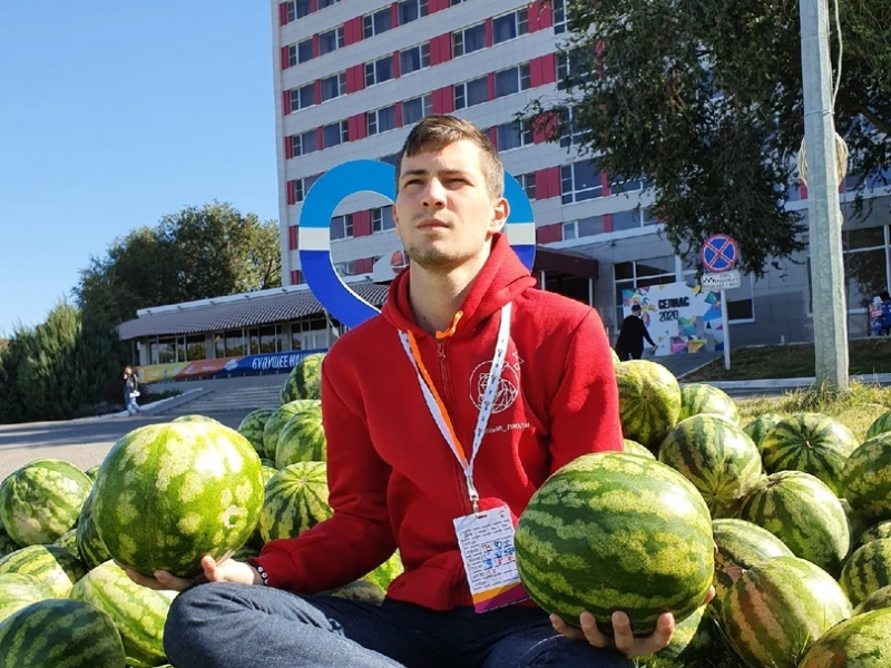 Инженер НИР Торощин А.К. на молодежном проектном форуме Южного федерального округа "СЕЛИАС-2020"